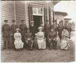 Royal party at the Royal Pavilion, Aldershot in 1921
