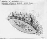 Plans for Memorial Shrine, Manor Park, Aldershot