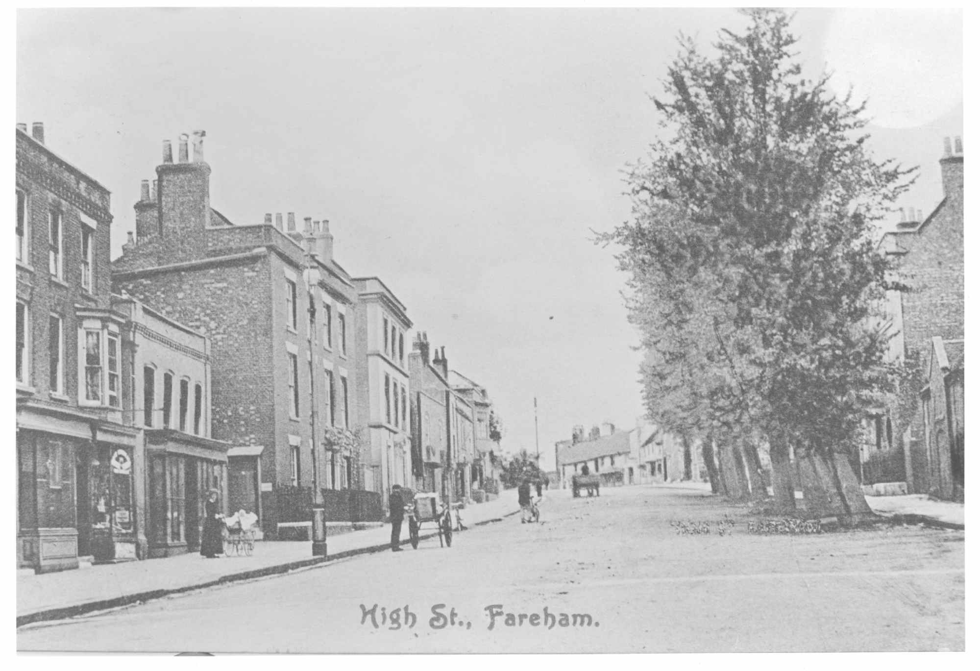 High Street, Fareham, about 1900